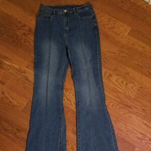 TALL SHEIN flare stretch jeans, size 28